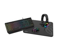 Pack gaming Krom Kenya Noir Qwerty Espagnol