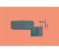 Pack Gaming The G-Lab Combo Helium: Clavier + Souris + Ecouteurs Noir