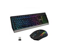 Pack Gaming THE GLAB TUNGSTEN Sans fil Clavier Souris Français