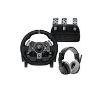 Pack gaming Volant de course et pédalier G920 Driving Force pour PC/Mac/Xbox One/Xbox Series X/S + Casque Astro A10 gen 2 noir