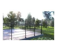 Pack garde-corps : prêt à poser à plat Prestio ral 9005 Kordo