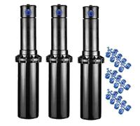 Pack GardPrime 3 × Hunter PGP-04 Ultra Rotor (Arc réglable 50°-360°) - Arroseurs Pop-up 4″ Haute Performance pour pelouse et Jardin by ArrosagePro