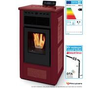 Pack Gea S 9kW + kit ventouse mural | Sortie Arrière rouge