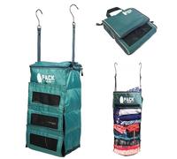 Pack Gear Organiseur de bagages à suspendre - Notre insert de placard se glisse facilement à l'intérieur - Notre organiseur de bagages à suspendre utilise du velcro pour permettre un accès instantané