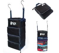 Pack Gear Organiseur de valise | Emballez plus dans votre grand bagage ou bagage à main | Déballez instantanément avec ces cubes d'emballage de compression pour valises | Organiseur d'étagère à