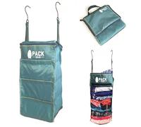 Pack Gear Organiseur de valises | Emballez plus dans vos grands bagages ou bagages à main | Déballez instantanément - Cubes d'emballage de compression pour valises | Organiseur d'étagère à suspendre