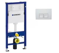 Pack Geberit DuoFix 100 + Plaque de Commande Delta 35 Blanche (SETUP100-PRO2)