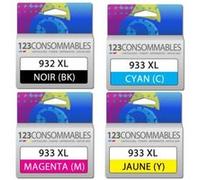 Pack générique 4 cartouches HP 932XL/933XL (BK+C+M+Y) Pack G