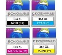 Pack générique HP 364XL, 4 cartouches Pack G
