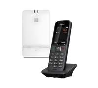 Pack Gigaset N610IP PRO + S700H PRO Ensemble avec station de base IP DECT monocellulaire et terminal sans-fil, idéal pour la communication mobile dans