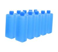 Pack Glace Climatiseur Réutilisable 10pcs, Pe Bleu, Fête Estivale | Refroidissement Rapide et Solide, Usage Maison ou Bureau, Compatible Air Cooler, Lot Pratique de Dix Pièces