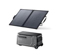 Pack glacière portable - ANKER - SOLIX EverFrost 2 58L - double zone -20°C à 20°C - Panneau solaire 100W bifacial