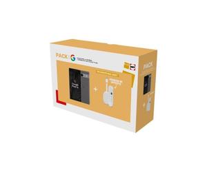 Pack Google Pixel 7a 6,1 pouces 5G Double SIM 128 Go Noir + Chromecast avec Google TV 4K