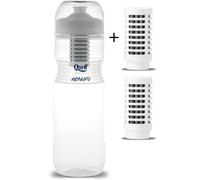 Pack Gourde filtrante Nomad + 2 filtres de rechange (Blanc)