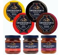 Pack Gourmand Cheddar + Chutney Snowdonia Cheese Company 7 produits - Coffret dégustation - Apéro Gourmand pour amateur à partager ou à offrir