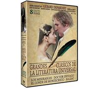 Pack Grandes Clásicos de la Literatura Universal: Los (Misérables) (Doctor Zhivago) / El Conde de Montecristo (Le Comte de Monte Cristo) (Balzac)