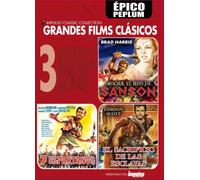 Pack Grandes Films Clásicos Épico Peplum: Rocha, Hijo De Sansón + 7 Espartanos + El Sacrificio De Las Esclavas [Import]