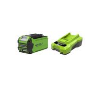 Pack GREENWORKS 40V - 1 batterie 2 0Ah Lithium-ion - 1 Chargeur