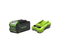 Pack GREENWORKS 40V - 1 batterie 4,0Ah Lithium-ion - 1 Chargeur