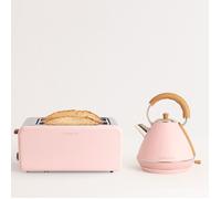 Pack Grille-pain TOAST RETRO + Bouilloire KETTLE RETRO Rose Pastel