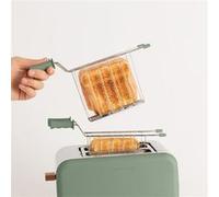 Grille-pain électrique - Create - TOAST RETRO Petit - Fentes XL - 6 niveaux - Réchauffage/Décongélation