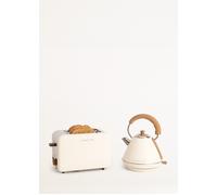 Pack Grille-pain TOAST RETRO + Bouilloire KETTLE RETRO Blanc Cassé & Petit & Petit 1L