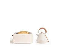 Pack grille-pain TOAST RETRO + bouilloire KETTLE RETRO - Blanc cassé