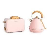 Pack Grille-pain TOAST RETRO + Bouilloire KETTLE RETRO Rose Pastel
