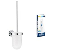 Pack GROHE Start Ensemble Brosse Chrome avec Colle QuickFix A1, Installation facile, temps de durcissement 24 heures, 41185000 + 41127000