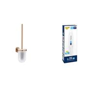 Pack GROHE Start Ensemble Brosse WC Bronze Brossé Warm Sunset avec Colle QuickFix A1, Installation Facile, Temps de durcissement 24 Heures, 41185DL0 + 41127000
