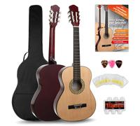 Pack Guitare Acoustique Classique 3/4 pour Debutants Housse Accordeur Plectres