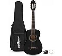 Pack Guitare Classique Junior 1/2 par Gear4music, Noir Noir