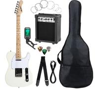 McGrey Rockit Guitare Électrique TL-Style Pack Complet Antique White