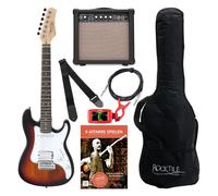 Rocktile Sphere Junior Guitare Eléctrique 3/4 Sunburst SET avec ampli, cable et sangle