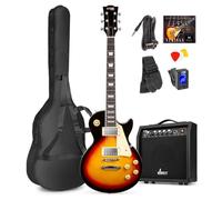 Pack guitare électrique - MAX - Style LP - Ampli 40W - Accessoires complets - Débutants