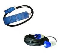 Pack HABA Rallonge Multiprise 1.5 Mètres + ANTARION Rallonge Electrique 15M Prise P17 Camping-Car