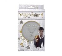 Ensemble cadeau collier et boucles d'oreilles officiel Harry Potter reliques de la mort par The Carat Shop