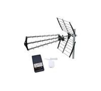 Pack HDSAT Antenne TNT Trinappe Prémontée Gain 18 DB + Johansson Kit Préampli de Mât