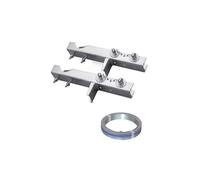 Pack HDSAT Cerclage Cheminée Double Fixation + Feuillard Galvanisé 10m Fixation Antenne TNT
