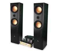 Paire d'enceintes Hifi/Home-Cinéma Evidence Acoustics EA800-PG - 2x500W PMPO, Amplificateur à tube, EA-50TUBE-BT stéréo Vintage