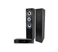 LTC Pack Hifi / Home-Cinéma L766-BK + amplificateur ATM6000BT 2 x 50W