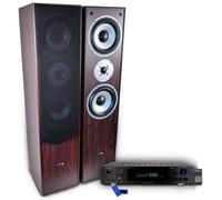 Pack Hifi / Home-Cinéma - LTC - L766-WA - ATM6000BT - 2 x 50W - Enceintes colonnes 2 voies