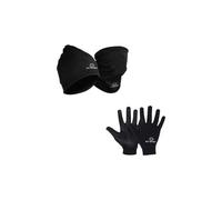 Pack hiver bv sport bonnet tour de cou gants noir
