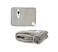 PACK HIVER Couverture chauffante + Coussin chauffant