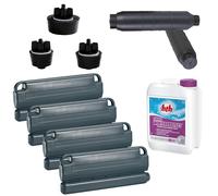 Pack hivernage Classic Taille du pack - L (piscine jusqu’à 10 x 5m), Dimension bouchons - n°09 - 1"1/4