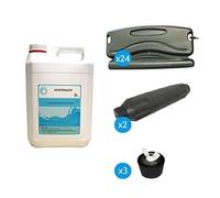 Pack Hivernage Complet pour Piscine 10 x 5 m - 24 flotteurs