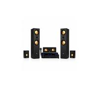 Pack Home Cinéma 5.1 850W Ampli Karaoké USB SD AUX DVD FM