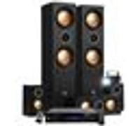 Evidence Acoustics Pack Home-Cinéma EA950-PG - 5 Enceintes 850W - Ampli 5.1 USB BT FM - 4 x75W, 3 x20W - Mini Strobe en Cadeau