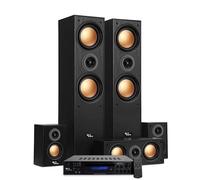 Pack Home Cinéma - EVIDENCE ACOUSTICS - EA950-PG - 5 enceintes - Finition cuivre - Ampli 360W Bluetooth