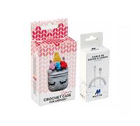 Pack Housse Airpod Crochet Liam + Câble Données USB-Lightning